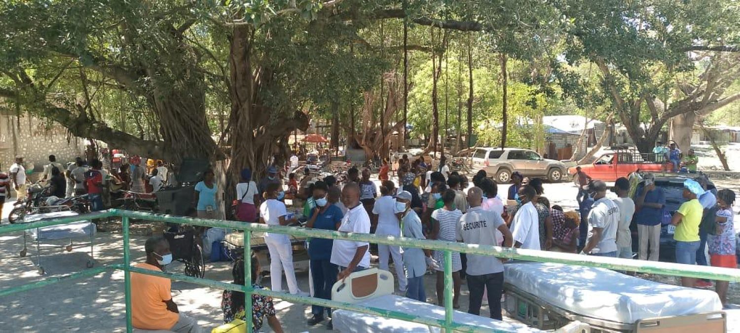 Universitätsspital in Mirebalais geschlossen